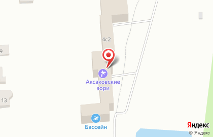 Аксаковские зори на карте