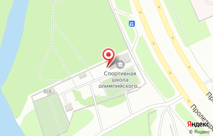 Лыжная база Спортивный городок на карте
