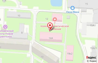 Ленинградский областной наркологический диспансер в Девяткино на карте