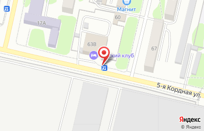 Продуктовый магазин в Омске на карте