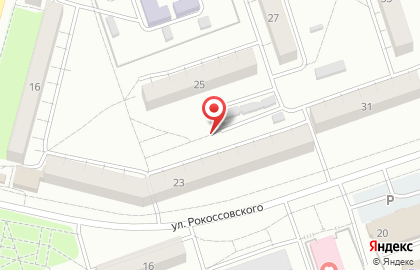 Веселый пельмешек на улице Рокоссовского на карте