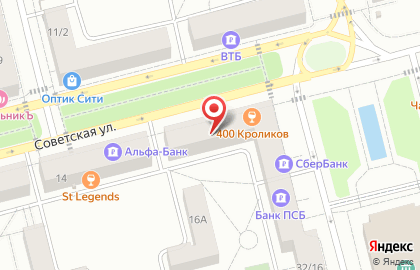 Промсвязьбанк в Москве на карте