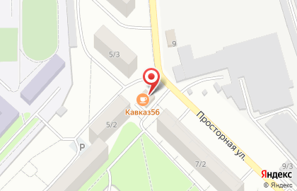 Продуктовый магазин в Оренбурге на карте