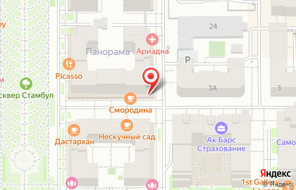 Торгово-строительная компания Аквалайн в Ново-Савиновском районе на карте