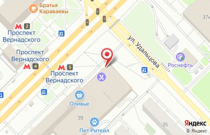 Первый ювелирный ломбард на Проспекте Вернадского на карте
