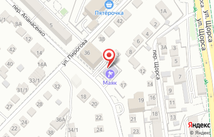 SM-агентство ВОТ! в переулке Генерала Апанасенко на карте