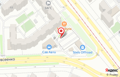Автостоянка Памир на карте