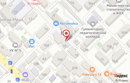 Агентство недвижимости Уют в Советском районе на карте
