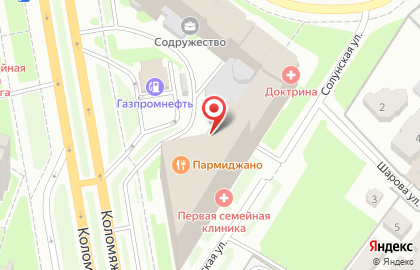 Магазин Деканто на Коломяжском проспекте на карте
