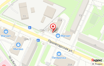 Строительная компания Ореховострой на Пролетарской улице на карте