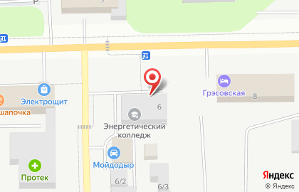 Самарский энергетический колледж в Сургуте на карте