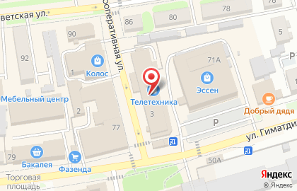 Банк Зенит в Казани на карте