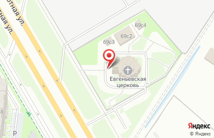 Храм Святой преподобной мученицы Евгении на карте