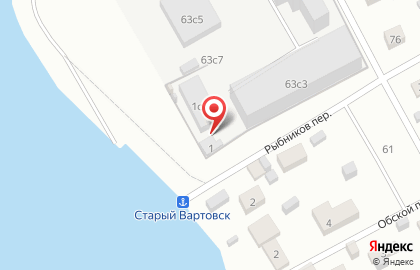 Торгово-сервисная компания Метровес в переулке Рыбникова на карте