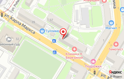 Зоомагазин Любимец на улице Карла Маркса, 35 на карте