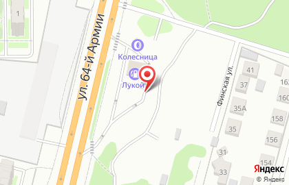 Волгоградский филиал Банкомат, КБ Петрокоммерц на улице 64-й Армии на карте
