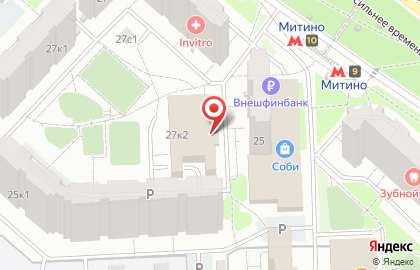 Магазин Красное & Белое в Москве на карте