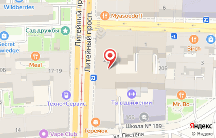 Санкт-Петербургский театр балета Константина Тачкина на карте
