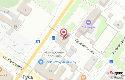 Стоматология Доктор Дент на Большой Московской улице на карте