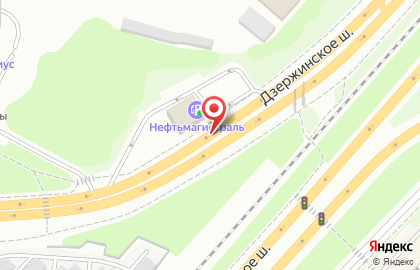 МагБургер на Дзержинском шоссе на карте