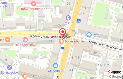 Кондитерская-пекарня Багет & Багет на карте