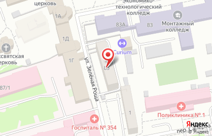 354 военный клинический госпиталь на улице Декабристов на карте