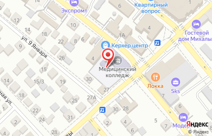 Прокатная компания Альфацентр в Новороссийске на карте