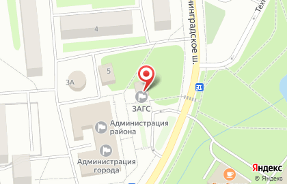 ЗАГС г. Коммунара на карте