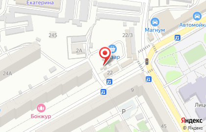 Киоск по продаже хлебобулочных изделий на Одесской улице, 24 киоск на карте