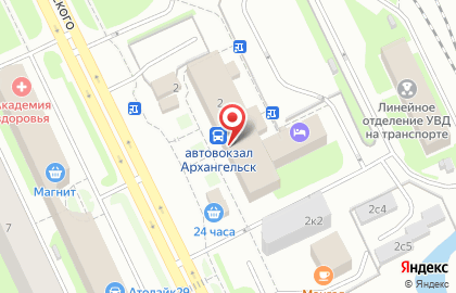 Магазин архангельского трикотажа Талисман-К на проспекте Дзержинского на карте