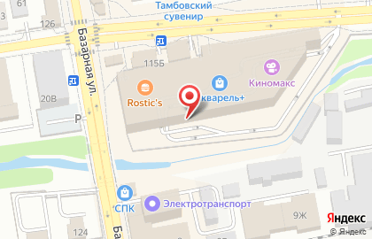 Магазин женской одежды Zarina в Тамбове на карте