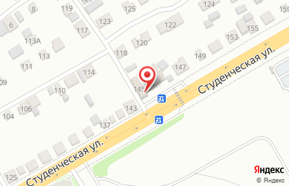СТО Заря на Студенческой улице на карте