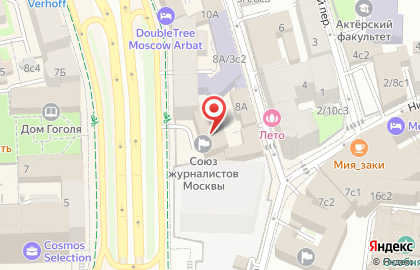 Детская академия Останкино на карте