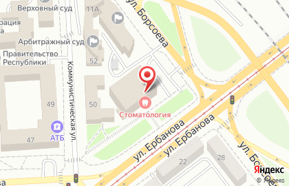 Радикал в Советском районе на карте