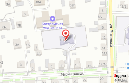 Детский сад №44 на Мясницкой улице на карте