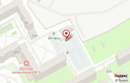 Автостоянка в Перми на карте