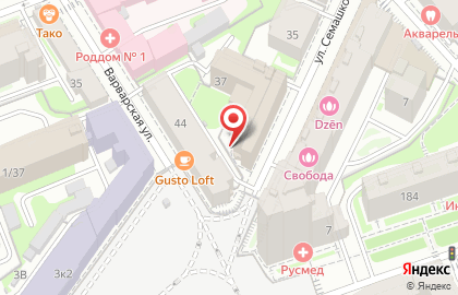 Компания Точка Роста в Нижегородском районе на карте