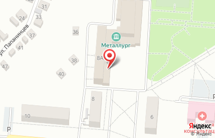 Дворец культуры Металлург на улице Трудовые Резервы на карте