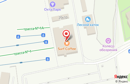 Касса по продаже билетов на подъемники на карте