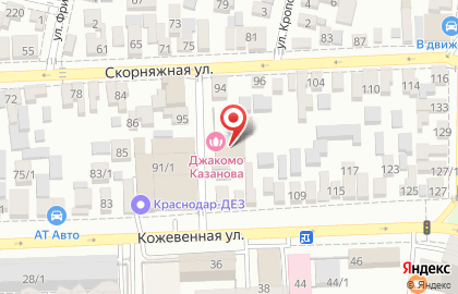 «Джакомо Казанова», банный комплекс на карте