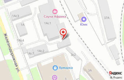 Рск-сервис на Железнодорожной улице на карте