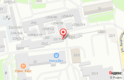 ООО Стройстекло на улице Анатолия Гладкова на карте