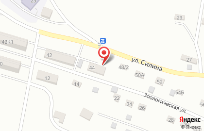 Продовольственный магазин во Владивостоке на карте