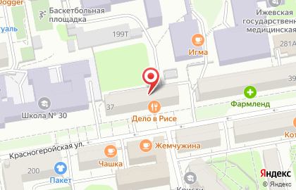 Кортеж на Красногеройской улице на карте
