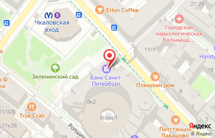 Банк Открытие в Санкт-Петербурге на карте
