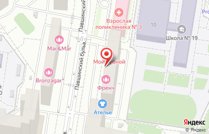 Медицинская лаборатория Гемотест в Красногорске на Павшинском бульваре на карте