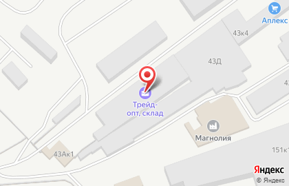 Производственно-торговая компания Регион Лес на улице Дзержинского на карте