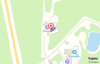 База отдыха Огонек в Петропавловске-Камчатском на карте
