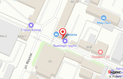 Магазин автотоваров Сфера-Авто в Советском районе на карте