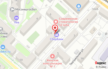 СберБанк в Москве на карте